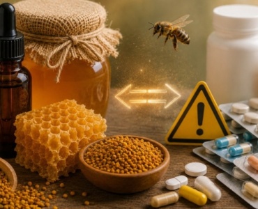 Interakcje produktów pszczelich z lekami